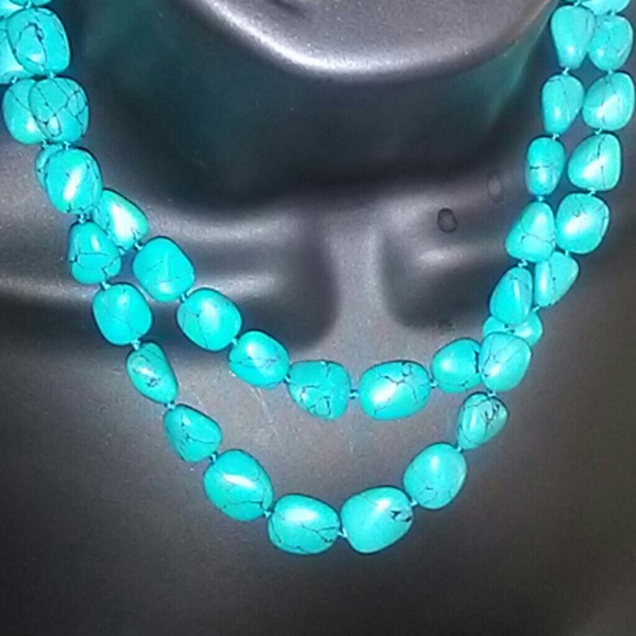 Kathy Lee Collection Turquoise Dress - Picture 8 of 8